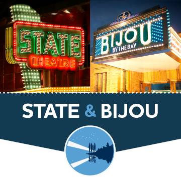 Traverse City State Theatre & Bijou by the Bay logo